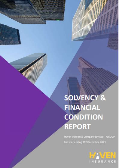 SOLVENCY AND FINANCIAL CONDITION REPORT (SFCR) 2021 .